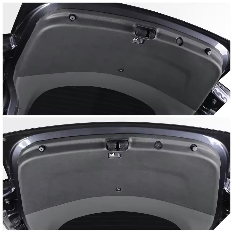 For Tesla Model Y Juniper / Launch 2025 Trunk Tailgate Protective Pad Tpe Rear Trunk Door Guard Anti-Dirty Pad Car Accessories