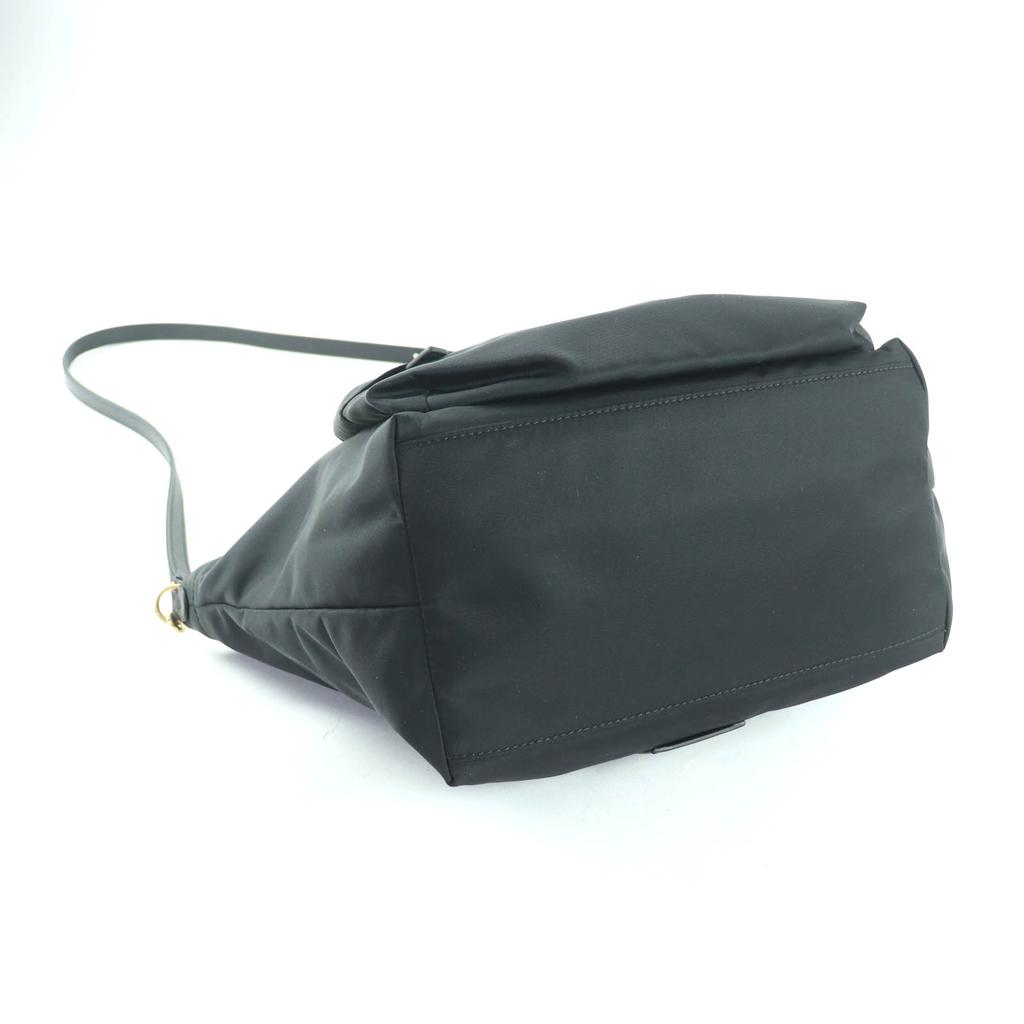 Excellent ANYA HINDMARCH  Handbag E/W TOTE MINI EYES Black Nylon Women Used