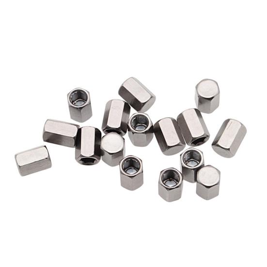 3/16 to 5/16 Hex Adapter Scuba Diving Valve Core Pressure Hose Adapter Magnetic Stainless Steel Converter for Diving Repair Tool