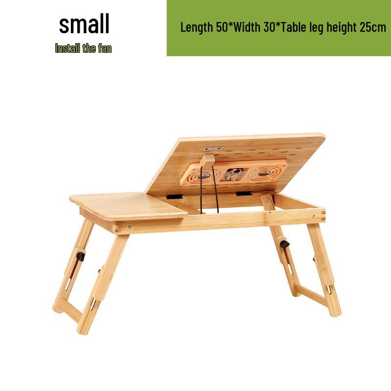 Minimalist Bamboo Laptop Bed Desk - Perfect for Dorms & Study Spaces