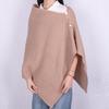 Women's Multi-Purpose Knit Shawl Scarf - Imitation Cashmere, Korean Style, Two-Way Outerwear & Neck Warmer