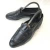 Swiss Vintage/of Switzerland/Leather Loafers/Moccasins/6.5E/24.5/Black/BLACK/Business Dress Shoes