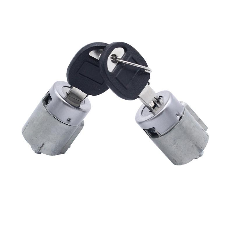 2Pcs Car Door Lock Cylinders with Keys for Chevrolet C1500 C2500 C3500 K1500 K2500 K3500 GMC Yukon Exterior Parts