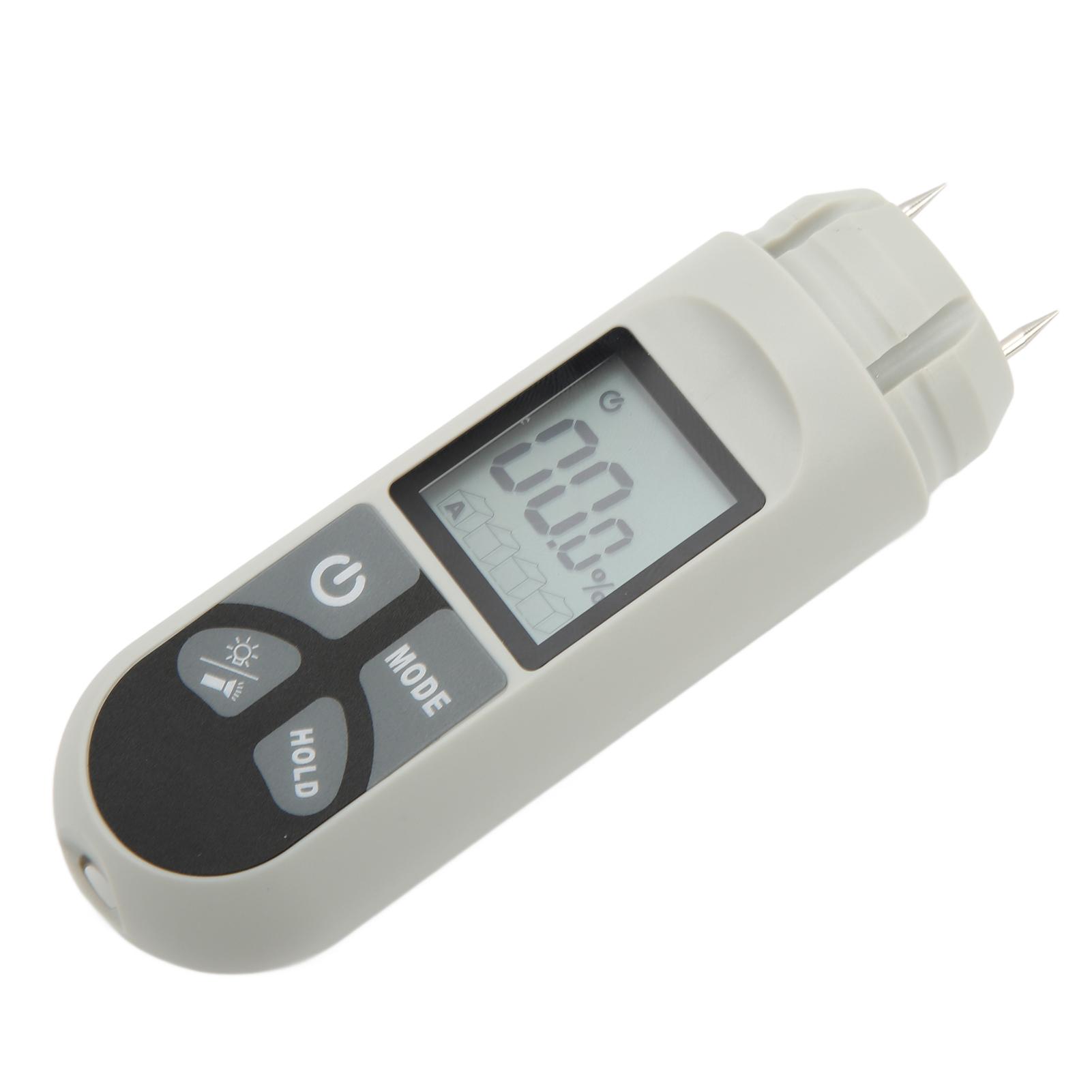 

Wood Moisture Meter LCD Screen Easy Operation High Accuracy Durable Data Retention Auto Off Firewood Moisture Meter