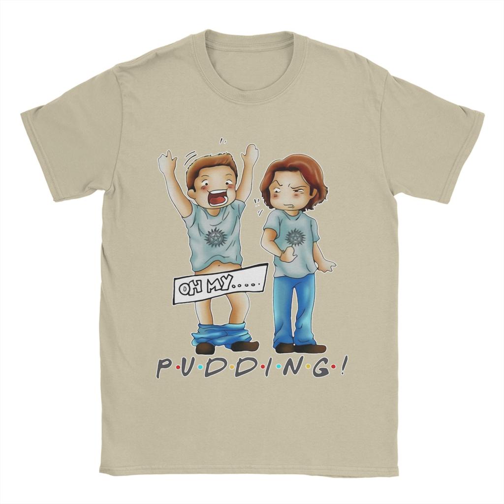 Fashion Pudding Dean Supernatural TShirts for Men Round Collar Pure Cotton T Shirt Short Sleeve Tee Shirt Gift Idea Clothing