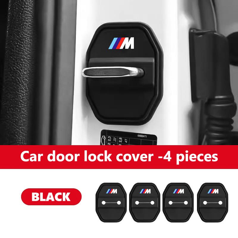 

4Pcs Car Silicone Door Lock Anti-collision Protection Cover For BMW M Performance Alpina M3 M5 M6 X1 X3 X4 X5 G20