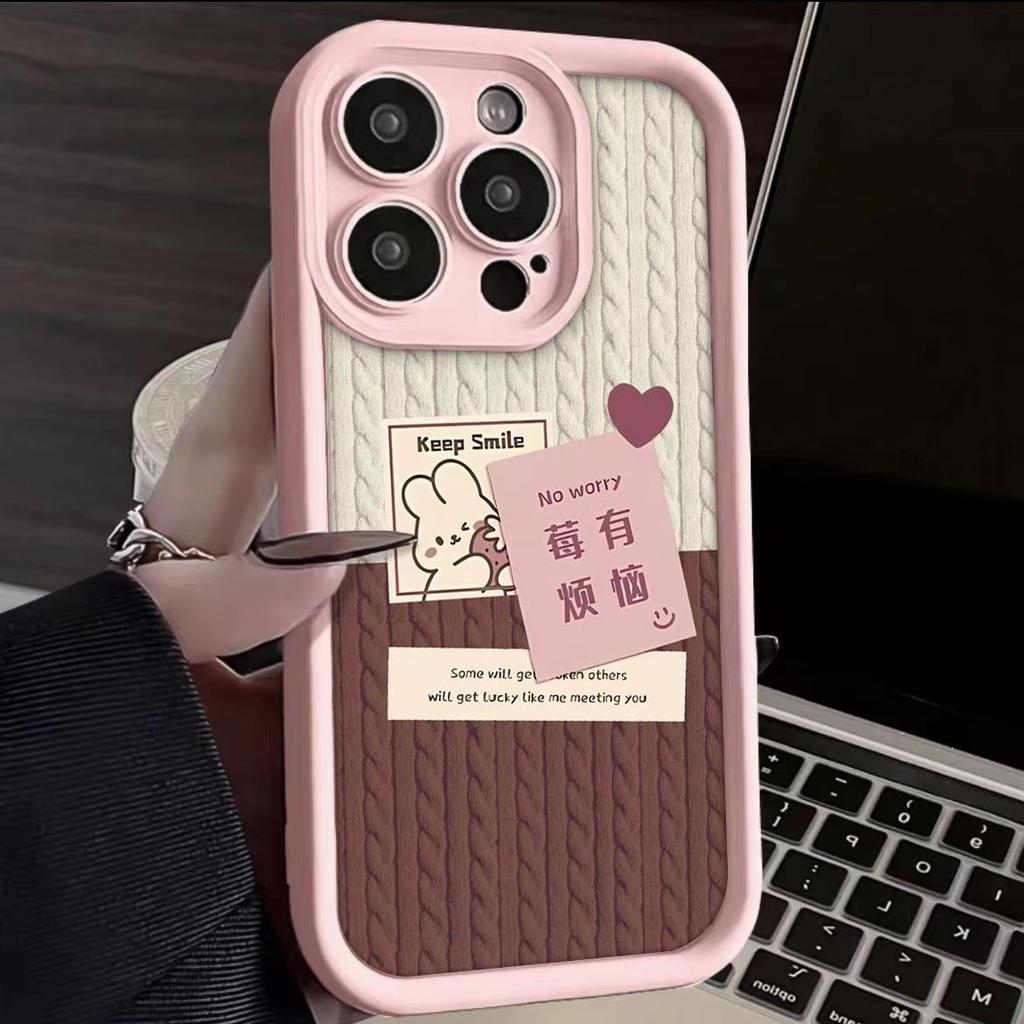 Berry has troubles Apple 16 mobile phone case iPhone16promax cute 14 niche 11 anti-drop 12 all-inclusive x/xr