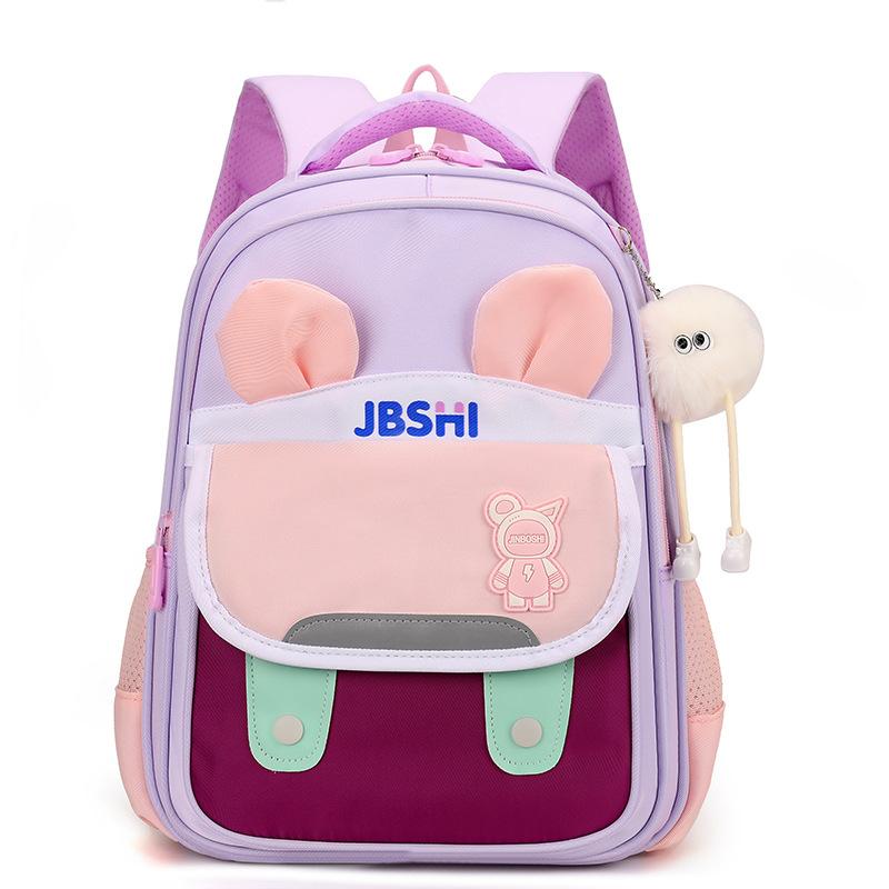 School BagsElementary School Bag First and Second Grades New Lightweight Children's Backpack Preschool Weight Reduction Back