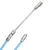 Puller Wheel Pushing Wire Threader Puller Conduit Ducting Cable Clips Electrician Tape Cable Puller