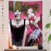 Japan Anime NANA Anime Tapestry Hippie Flower Wall Carpets Dorm Decor Cheap Hippie Wall Hanging