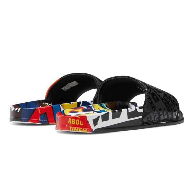 Reebok BlackEyePatch X Classic Slide Core Black Swag Orange Calzature White G55625
