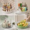 360 Rotating Kitchen Storage Tray Sturdy Seasoning Storage Turntable  Kitchen Accessories