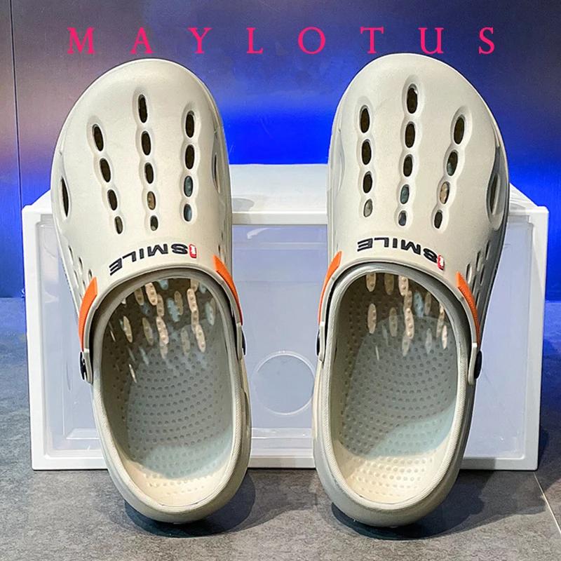 2024 Women's Thick Sole Sandals Platform EVA Clogs Garden Shoes for Women Outdoor Chunky Non Slip Beach Slippers