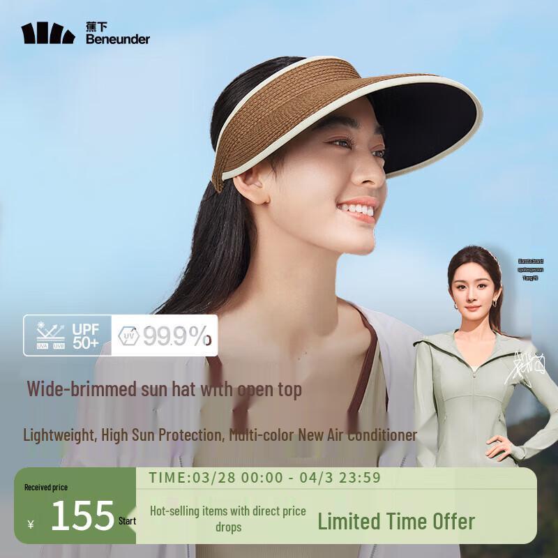 Beneunder Yang Mi Style Sun Visor