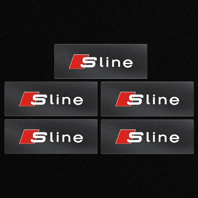 Car Interior Random Sticker Car Goods Car steering wheel Decal For qwe12 A4 B5 B7 8V 8L A5 C7 4F A8 Q7 RS3 RS5 RS6 TT 4L R8