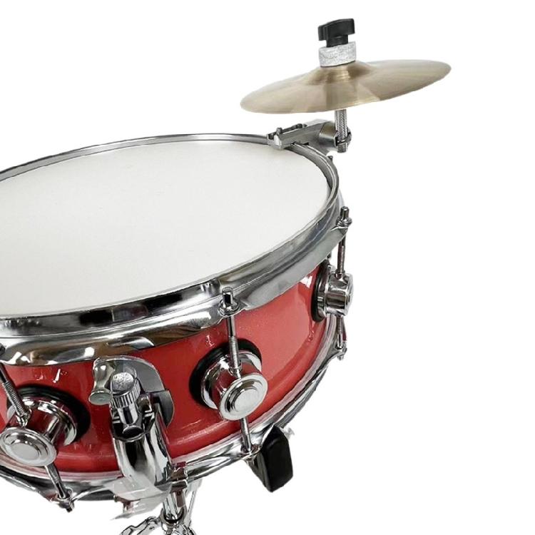 Professional Metal Drum Mount Rack Attachment Drum Mount Clip Drum Clamp with Adjustable Grip for Performances Onstage