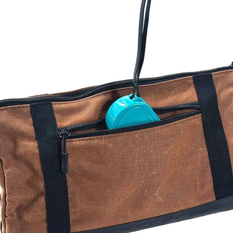 Reinforced Canvas Tool Bag Spacious Organizer Waterproof Tear Resistant Ideal For Electricians Mechanics Hobbyists