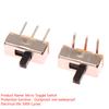 10Pcs Toggle Switch Ss12D00 Interruptor On-Off Slide Switch 3Pin 1P2T 2 Position