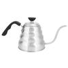 Stainless Steel Household Coffee Drip Gooseneck Kettle Pot Pour Over Coffee Kettle Teapot1200ml