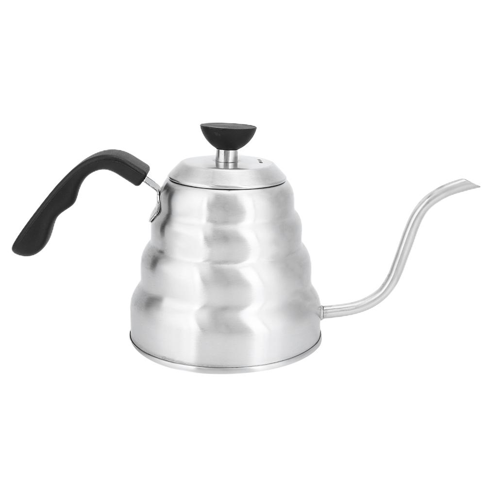 Stainless Steel Household Coffee Drip Gooseneck Kettle Pot Pour Over Coffee Kettle Teapot1200ml