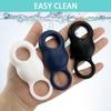 2 PCS Soft Silicone Baseball Thumb Guard for Batting, Reduces Bat Sting & Absorbs Shocks To Prevent Blisters, Swing Hitting Training Aid with Hand