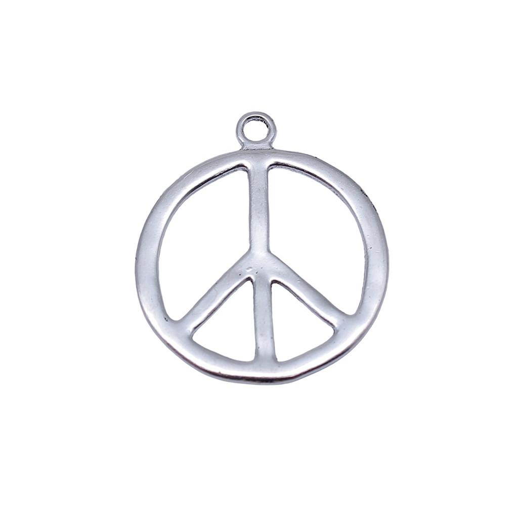 Pendants Peace Sign Charms Alloy Crafts For Hippie Themed Jewelry Making
