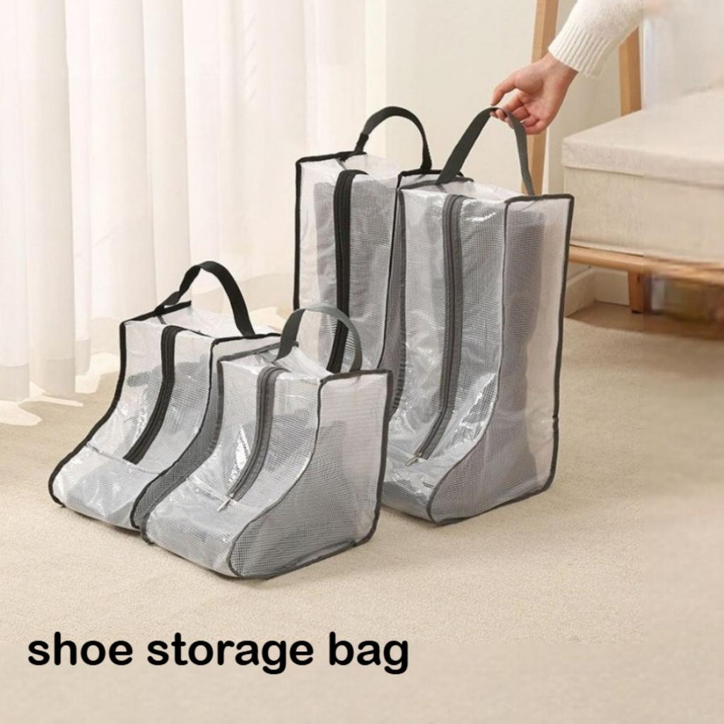 Shoe Storage Bag, Seasonal Long Boots, Dust Bag, Waterproof and Moisture-proof Clip Net Protection Set, Shoe Bag