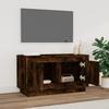 VidaXL TV Cabinet Smoked Oak 80x35x45 Cm Engineered Wood 819857