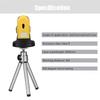 LV-05 Plastic 360-degree Horizontal and Vertical Laser Infrared Laser And Tripod and Adjustable Micro Self-leveling Horizontal Laser