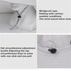 Fishing Hat for Adult with USB Cooling Fan Solar Powered Fan Hat Waterproof Sun Protective Hat for Outdoor Activity