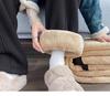 Women's Fleece-Lined Wide-Leg Pants - Autumn/Winter 2024 Lamb's Wool Straight-Leg Sportswear