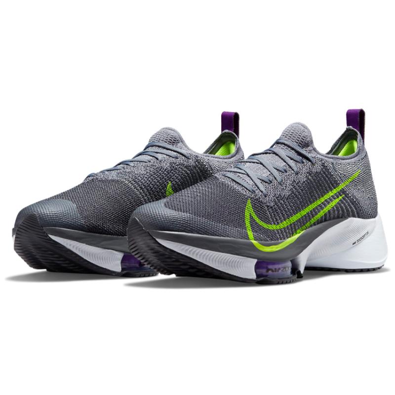 Nike Air Zoom Tempo NEXT% Flyknit 'Particle Grey Volt' Sneakers casual CI9923-004