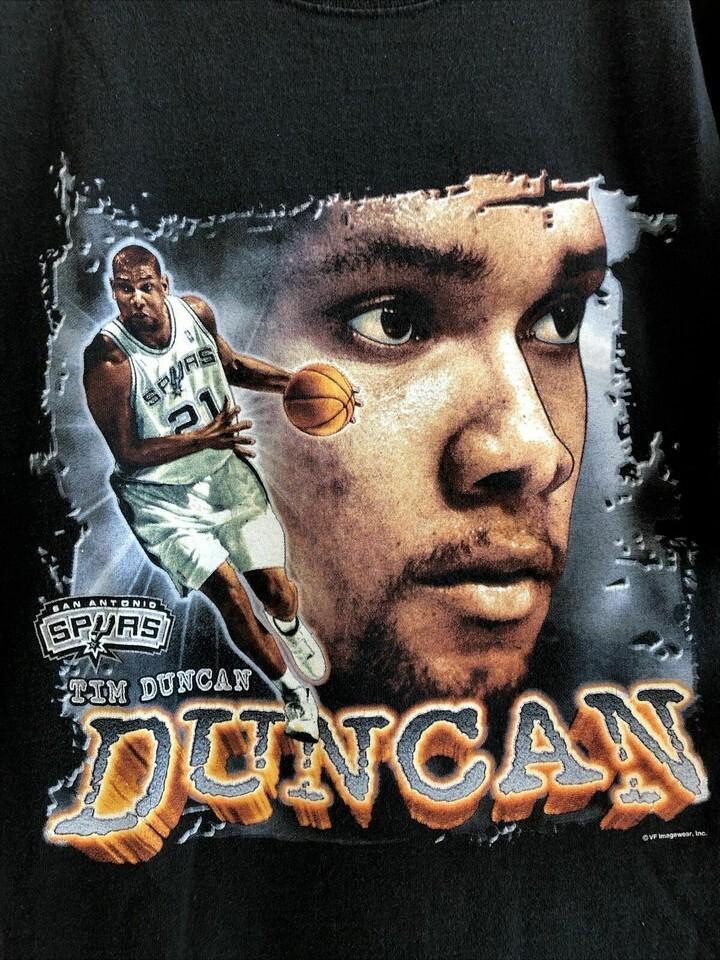 Tim Duncan Shirt Black Tee All Sizes Unisex S5Xl JJ4279 M