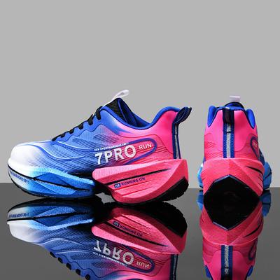 Carbon Running Shoes Men Cushioned Marathon Racing Shoes Professionalism Athletic Summer Fashion Breathable Outdoor Sneakers