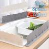 Flexible Kitchen Water Baffle Reusable Water Baffle Plate Sink Splash Guard  Household