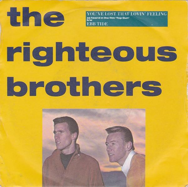 

7inch Record RIGHTEOUS BROTHERS - You ve Lost That Lovin Feeling / E PO116 Verve Records 1990 UK Rock Used