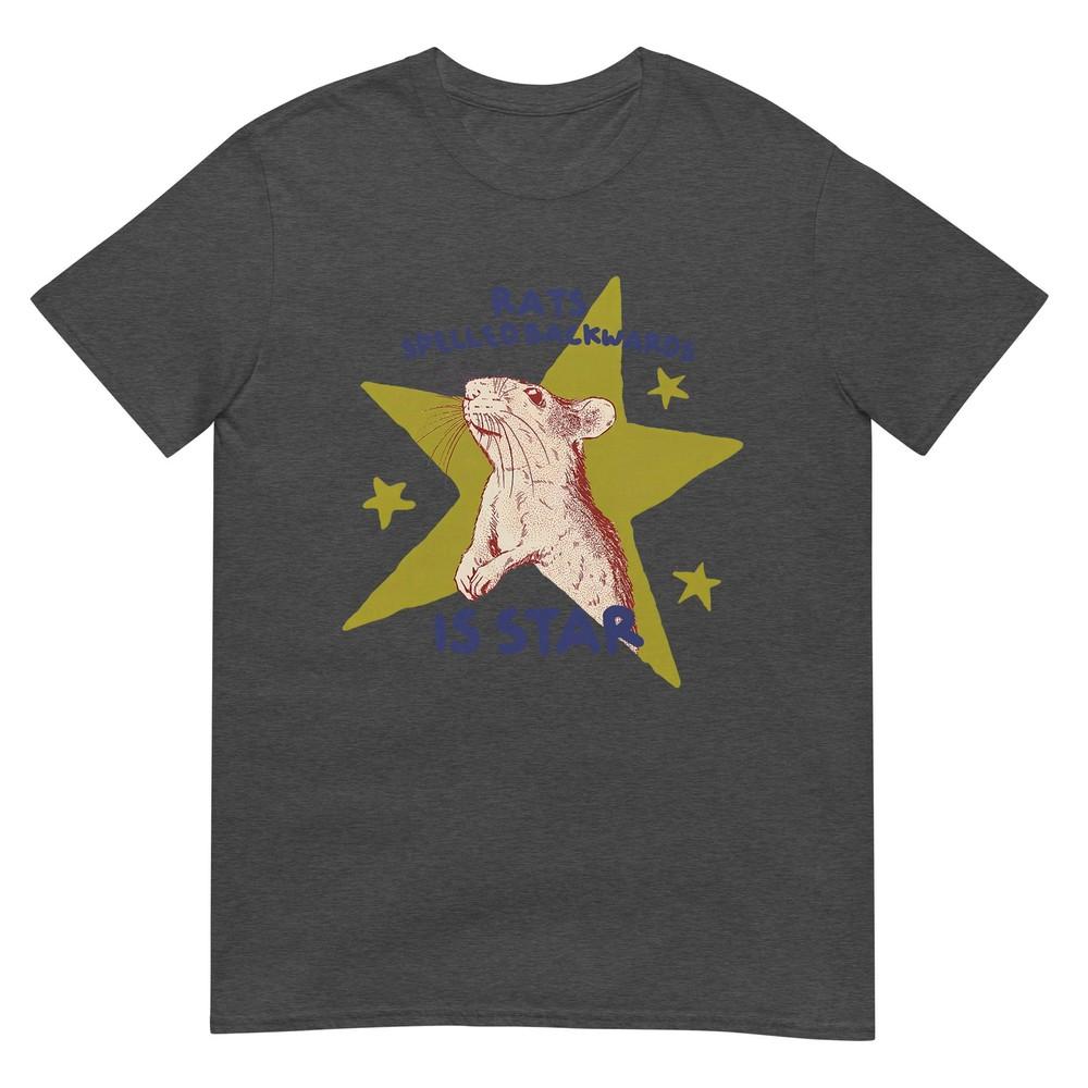 Rats Spelled Backwards Is Star Rat Meme Rat Lover Animal Tshirt