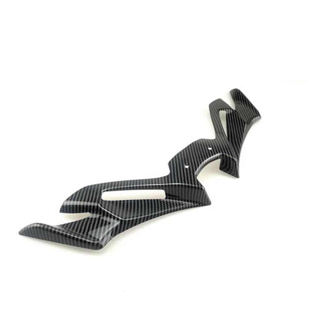 2019-2024 Motorcycle Front Vehicle Nose Extension Plate (Carbon Fiber Look) for YZF-R25 for YZF-R3