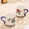 Creative Retro Style Ceramic Mugs Home Afternoon Tea Exquisite Coffee Cups High End Unique Tea Set Breakfast Milk Cup