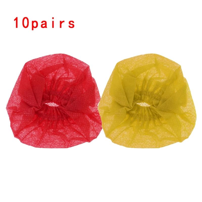 Disposable Non-woven Microphone Cover Mic Windscreen for Most Handled Microphone Clean Non-woven Fabric Mic Covers