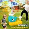 Air Rocket Launcher Outdoor Toy Soaring Rocket Flying Disc Saucer Foot Launcher Kid Jump Sport Game Educational Toy for Children