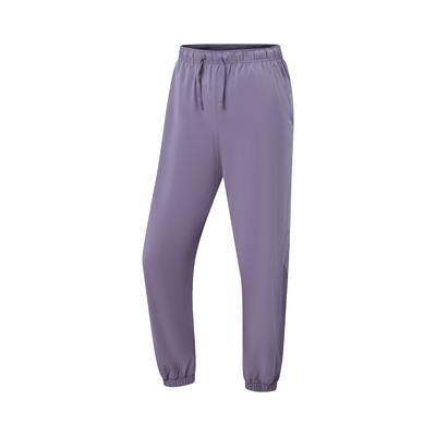Li Ning Fitness Series Logo Stitching Sports Casual Pants Women Pants AYKW376-5