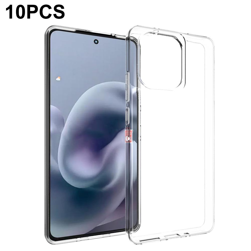 10Pcs/Pack For Motorola Moto G86 Power 5G Case Watermark Free TPU Protective Clear Phone Cover