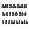 For 25Piece Set Of BritishBroken Head Screw Extractor, Destructive Tool Sleeve,Manual CombinationSet, Amazon Set