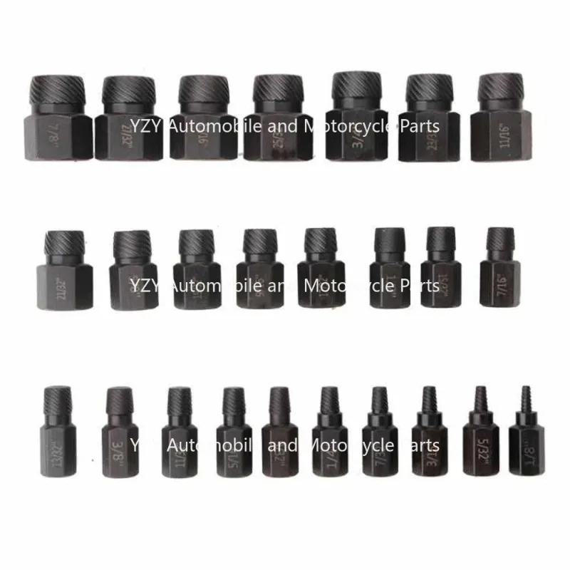 For 25Piece Set Of BritishBroken Head Screw Extractor, Destructive Tool Sleeve,Manual CombinationSet, Amazon Set