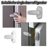 Door Lock Catch Fridge Lock Double Buckle Baby Proof Lock Cabinet Lock  Child Proofing