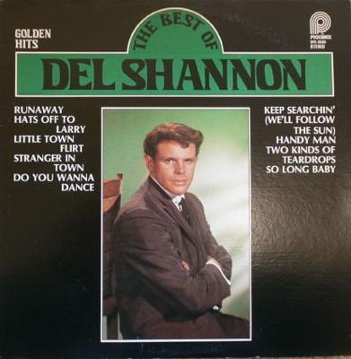 LP Record DEL SHANNON  Golden HitsThe Best Of Del Shannon SPC3595 Pickwick 1978 US Rock Used