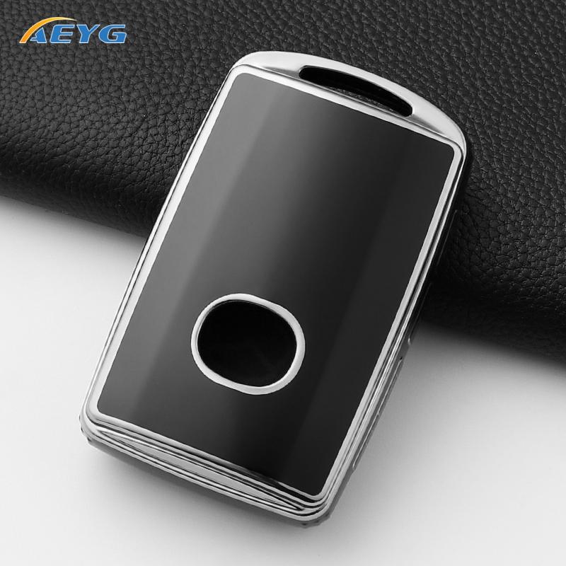 Fashion Soft Tpu Car Key Case Cover Shell Fob For Mazda 3 Alexa Cx30 Cx-4 Cx5 Cx-5 Cx8 Cx-8 Cx-30 Cx9 Cx-9 Keychain Accessories