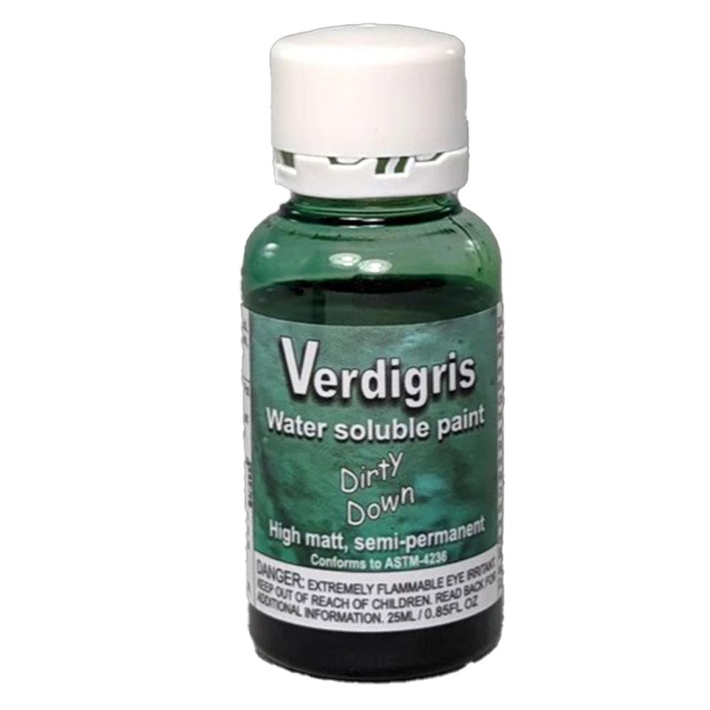Dirty Down Water Soluble Matt Paint 25mL (Verdigris)