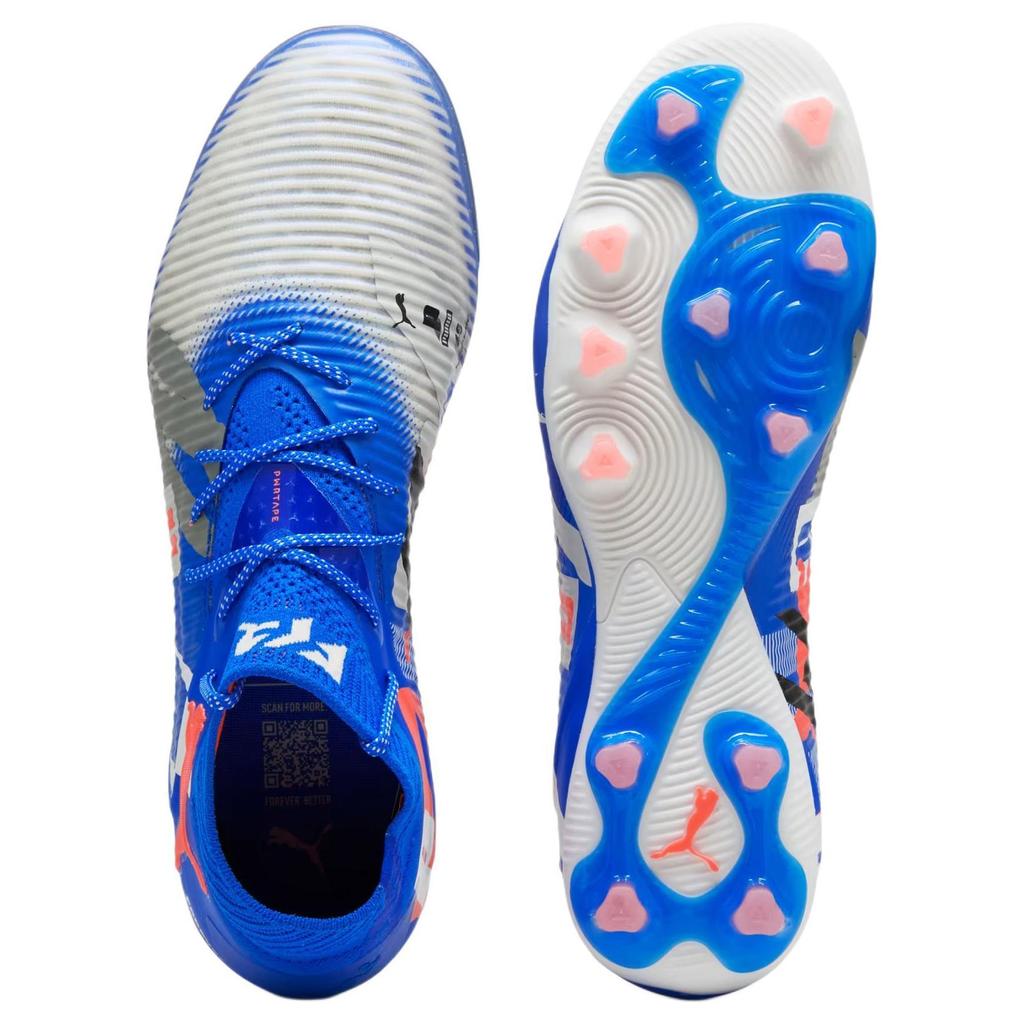 Puma Future 8 Ultimate Forever Comfortable Football Shoes Unisex Football Shoes Blue White 108421-01